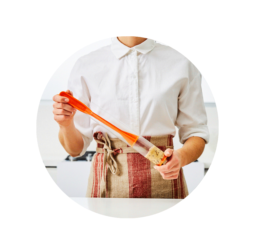 gif showing the process of using the My Perfect Cookie